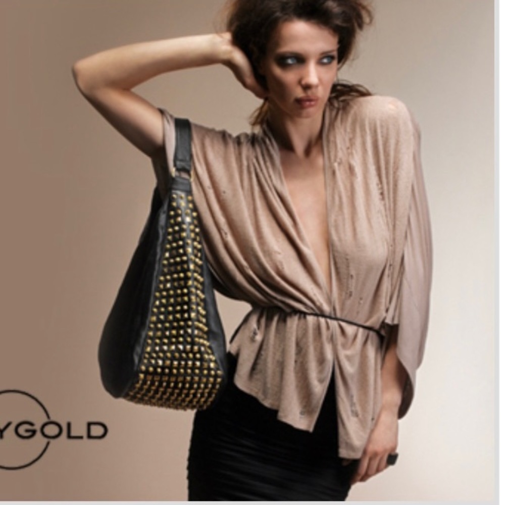 Romygold Drew stud trim hobo bag EUC - Picture 8 of 9